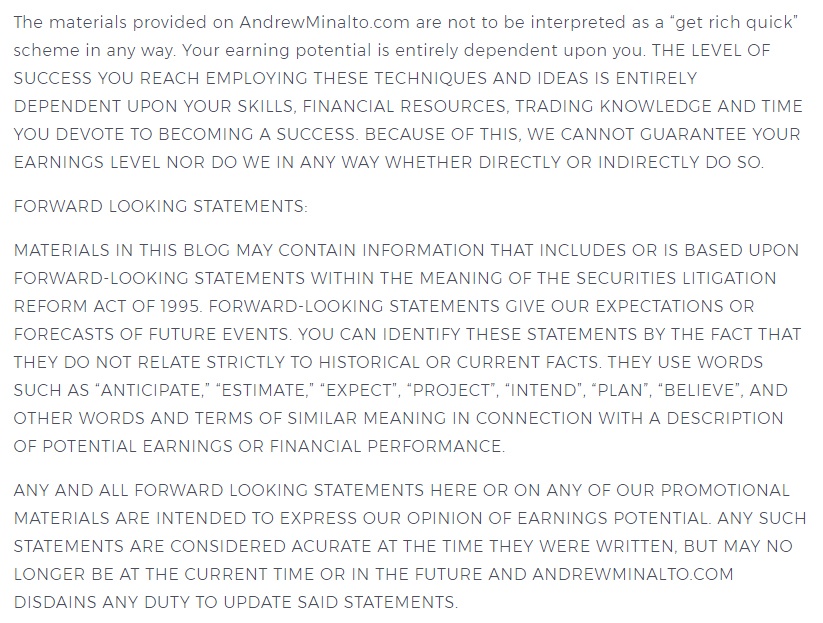 Earnings Disclaimer >> Uk Earnings Disclaimers Termsfeed Earnings Disclaimer >> Uk Earnings Disclaimers Termsfeed