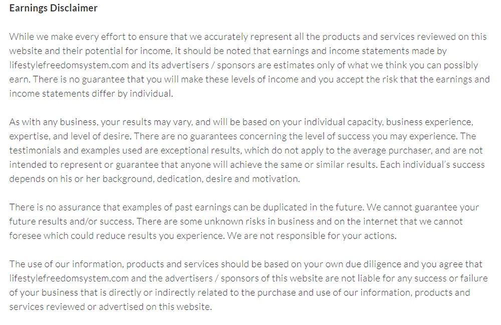 Earnings Disclaimer >> Uk Earnings Disclaimers Termsfeed Earnings Disclaimer >> Uk Earnings Disclaimers Termsfeed