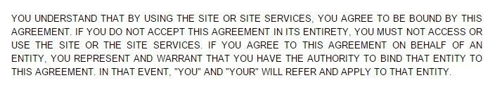 oDesk Terms of Service Browsewrap Clause