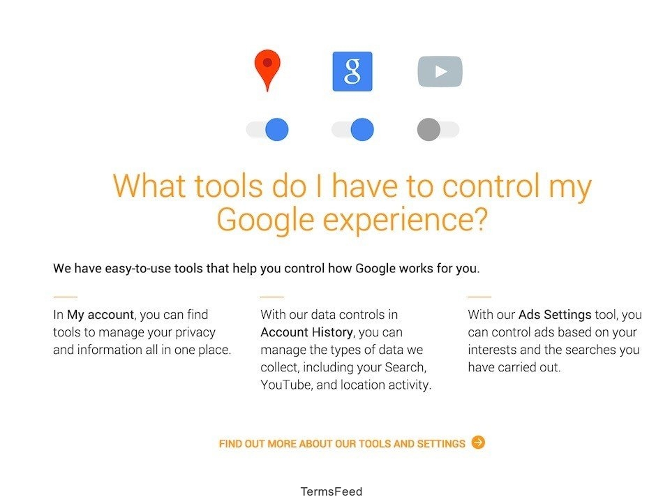Google: What Tools Do I Have To Control