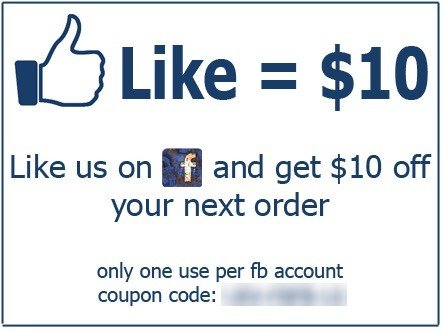 Generic Promotion On Facebook: Like Us