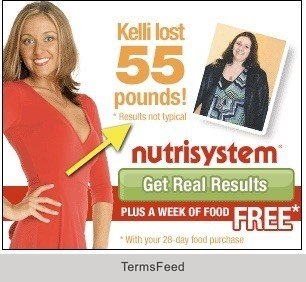 Example of Disclaimer: Results Not Typical