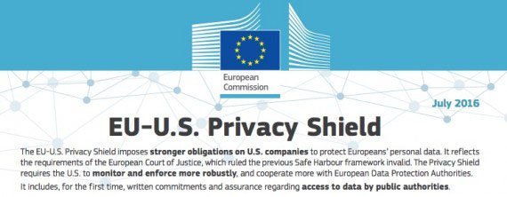 The Privacy Shield: Update on the state of play of the EU-US data