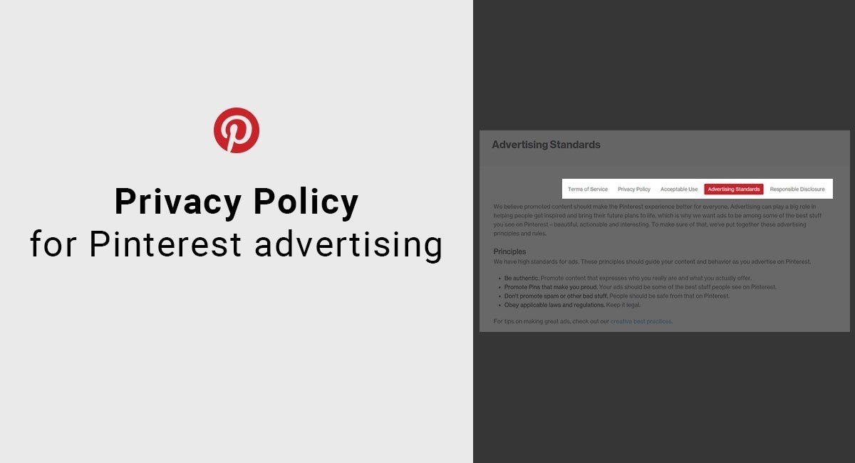 Image for: Privacy Policy for Pinterest Advertising