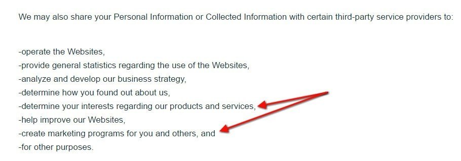 Purch Privacy Policy: We share information with third-parties for marketing interests