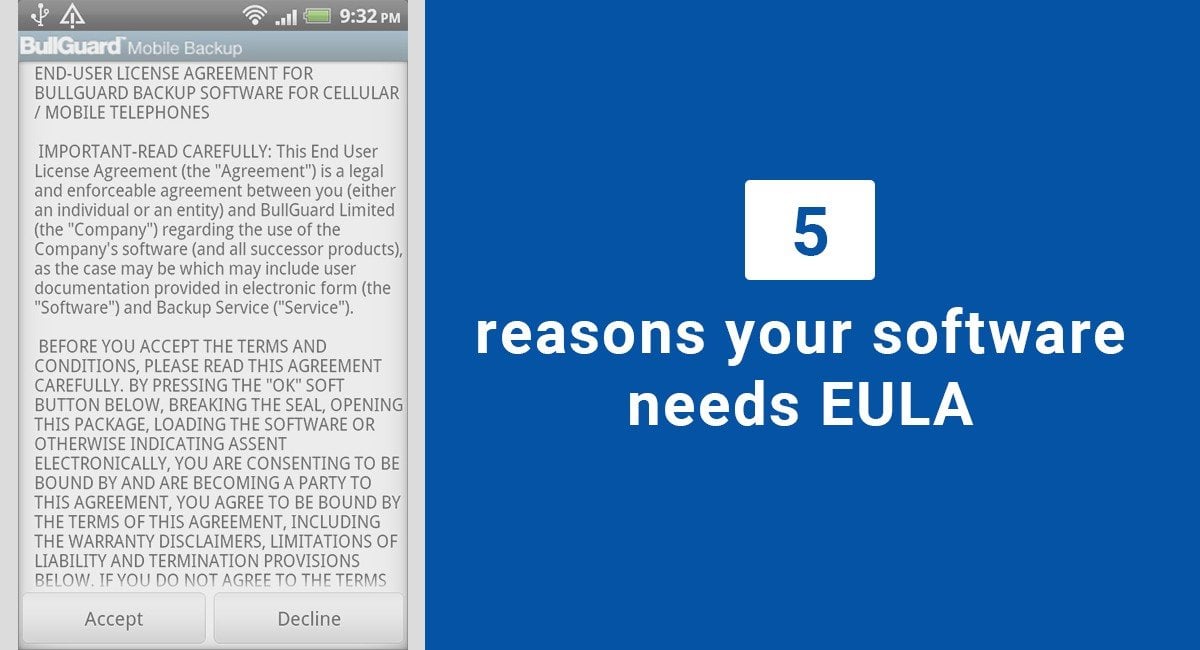 5 Reasons Your Software Needs an EULA