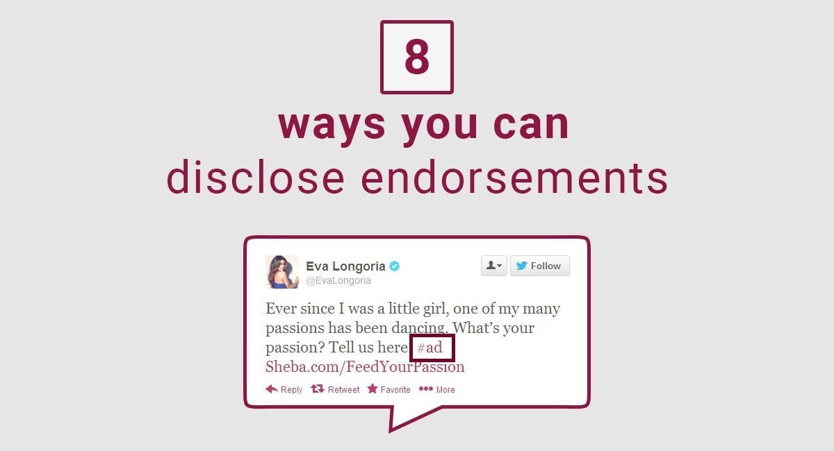 Image for: 8 Ways You Can Disclose Endorsements