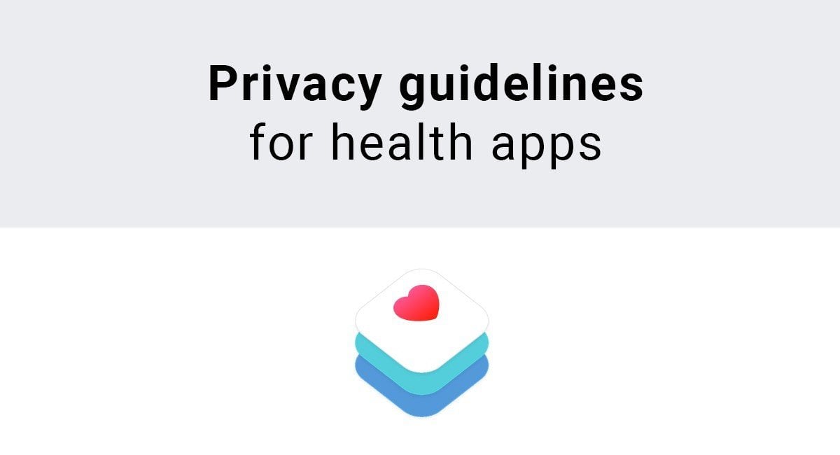 Privacy guidelines for health apps