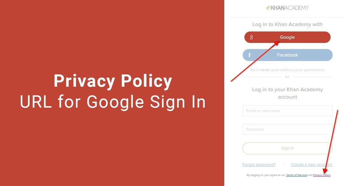 Privacy Policy for Google Sign-In