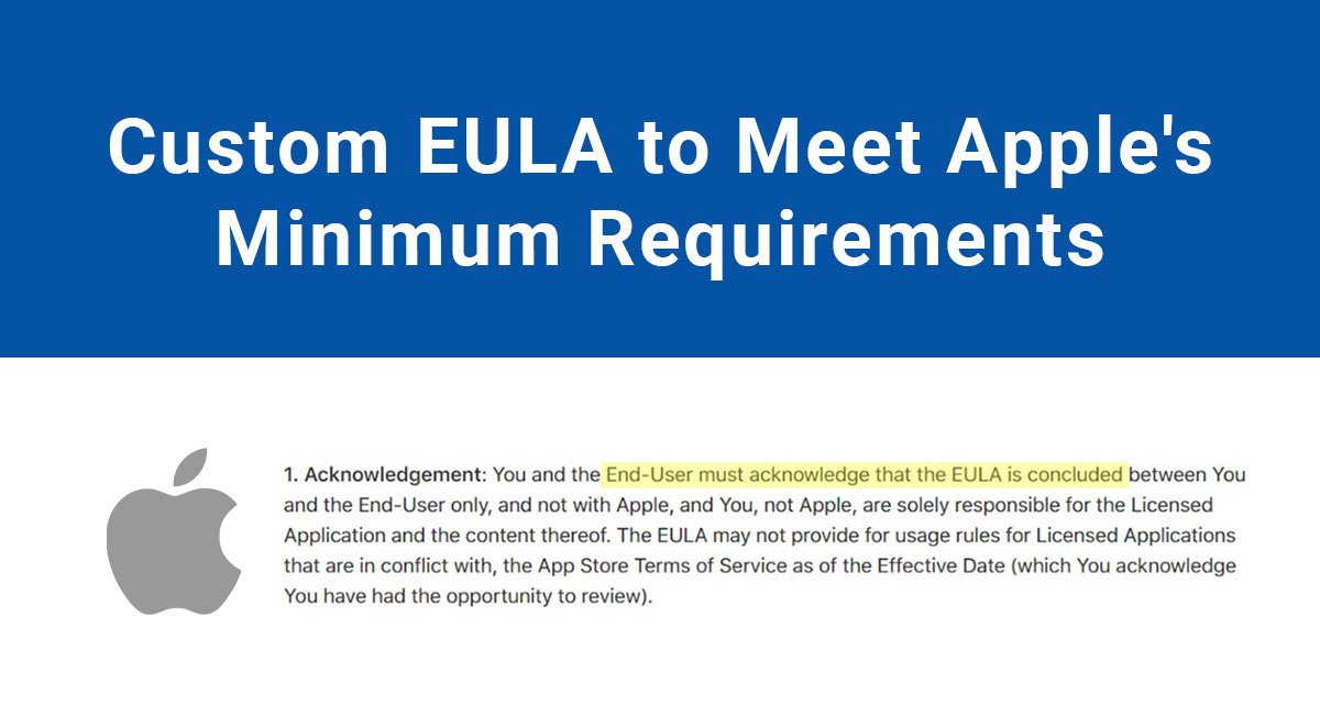 Requires agreement to a 3rd party eula