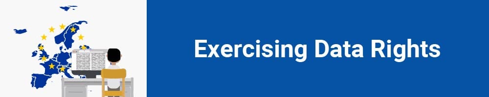 Exercising Data Rights