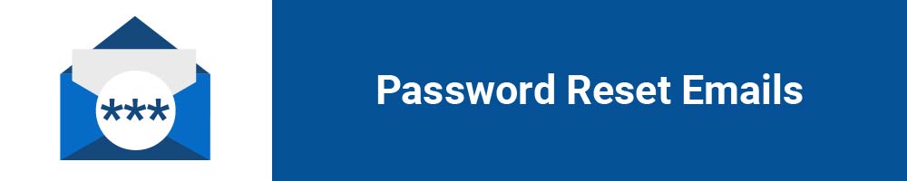 Password Reset Emails