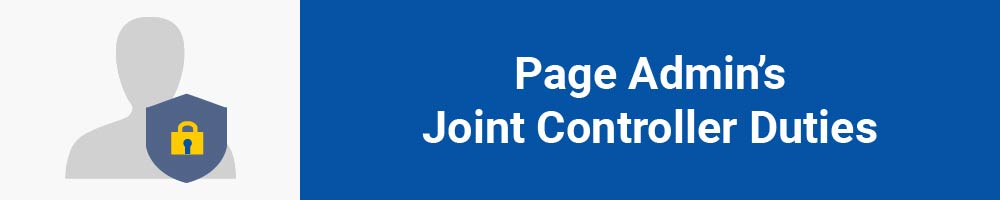 Page Admin&#039;s Joint Controller Duties