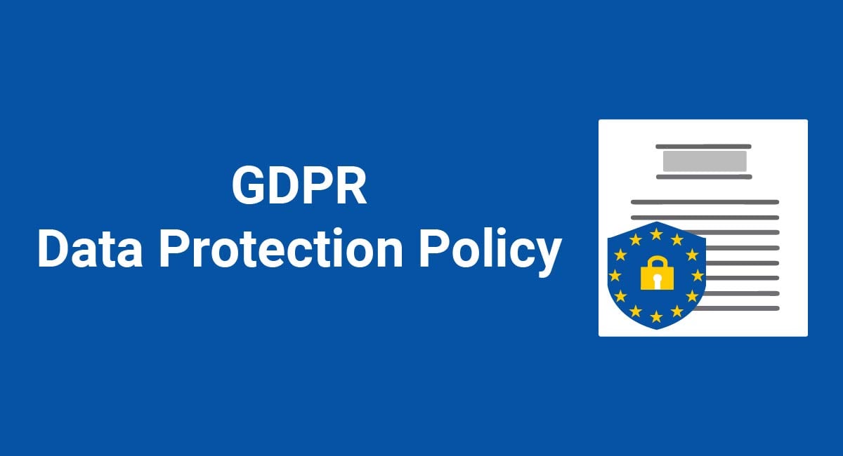 GDPR Data Protection Policy