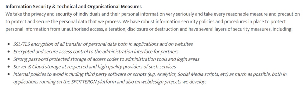Gdpr Compliance Statement Termsfeed
