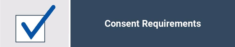 Consent Requirements