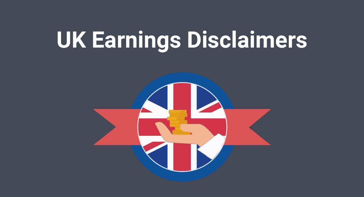 UK Earnings Disclaimers