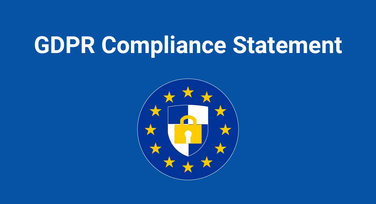 GDPR Compliance Statement