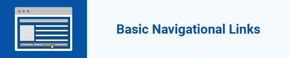 Basic Navigational Links