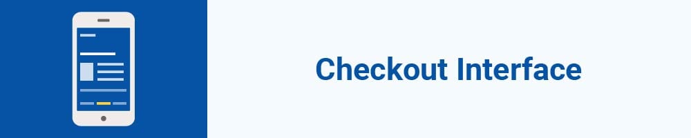 Checkout Interface