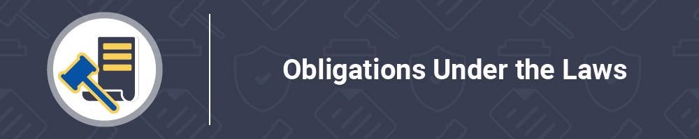 Obligations Under the Laws