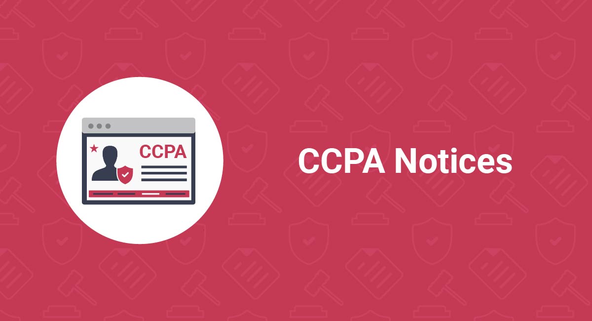 CCPA (CPRA) Notices