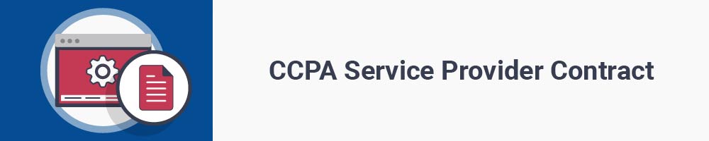 CCPA Service Provider Contract