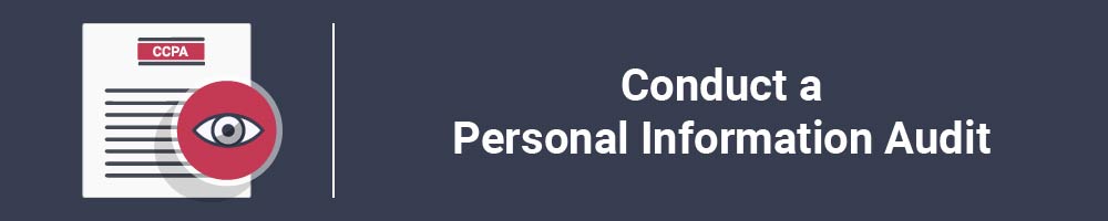 Conduct a Personal Information Audit