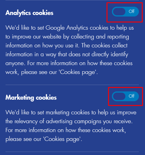 Joining the Police UK Cookies Consent Notice