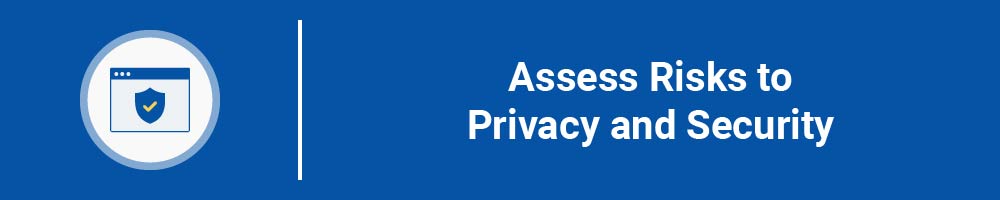 Assess Risks to Privacy and Security