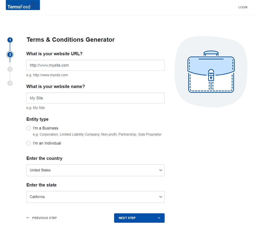 Sample Terms Of Use Template Termsfeed