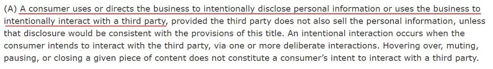 California Legislative Information: CCPA - Section (t) (2) (A)