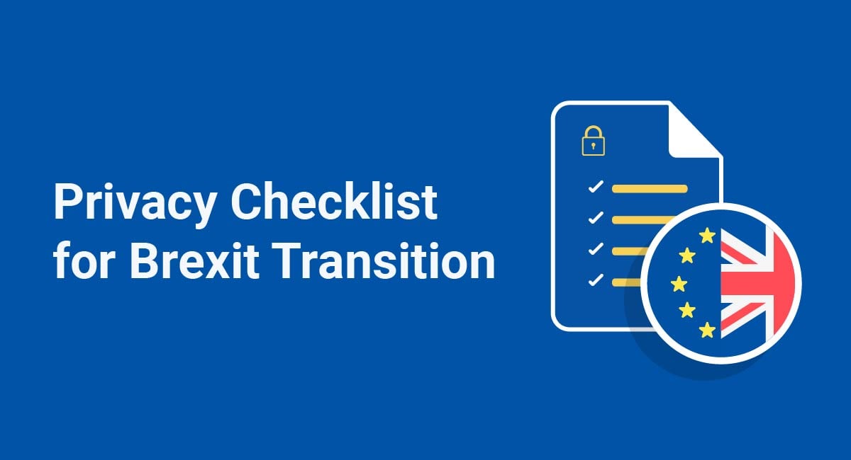 Privacy Checklist for Brexit Transition