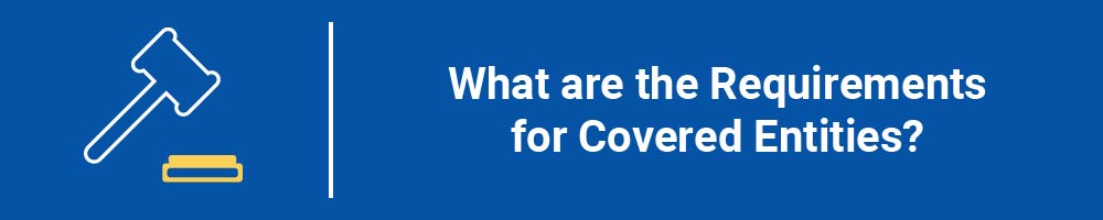 What are the Requirements for Covered Entities?