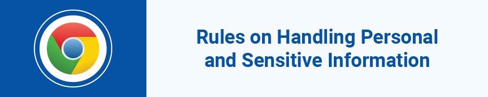 Rules on Handling Personal and Sensitive Information