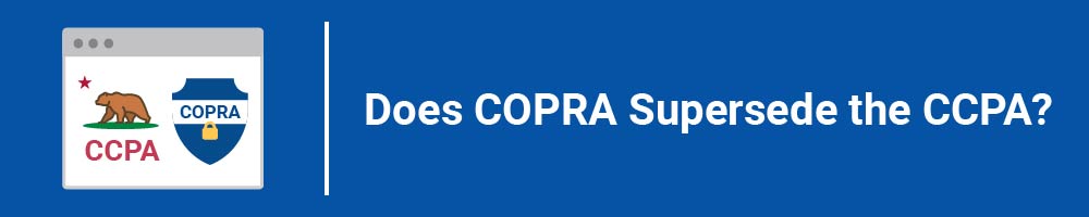 Does COPRA Supersede the CCPA?