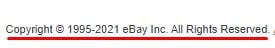 ebay copyright notice 2021