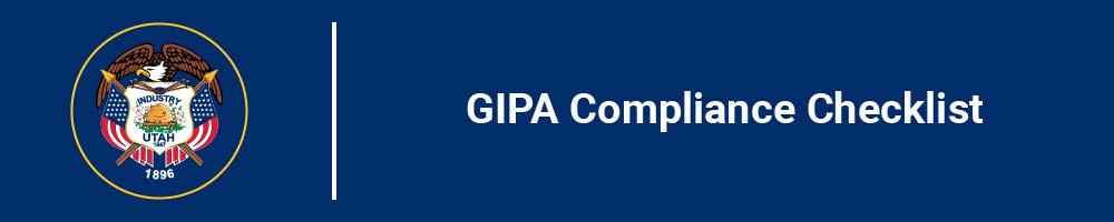 GIPA Compliance Checklist