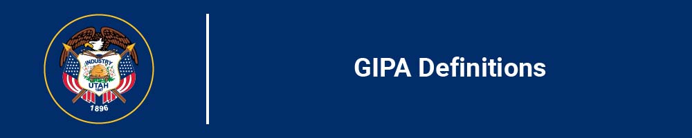 GIPA Definitions