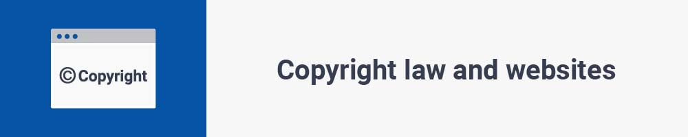 Copyright law and websites