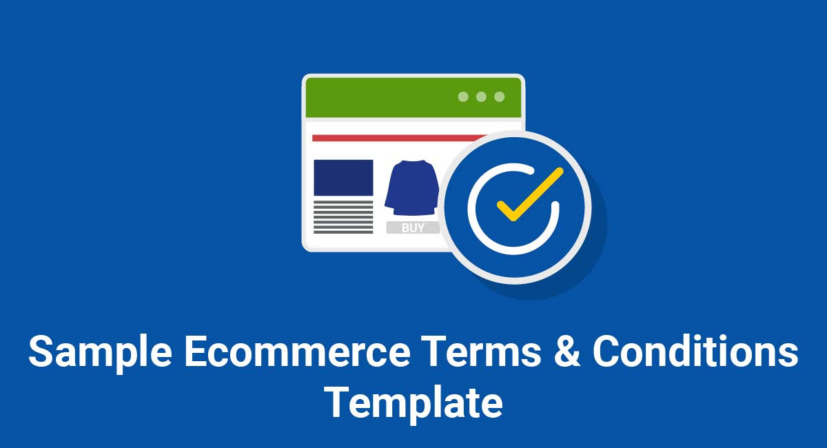 Sample Ecommerce Terms & Conditions Template