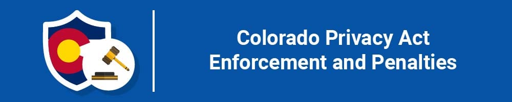 Colorado Privacy Act Enforcement and Penalties