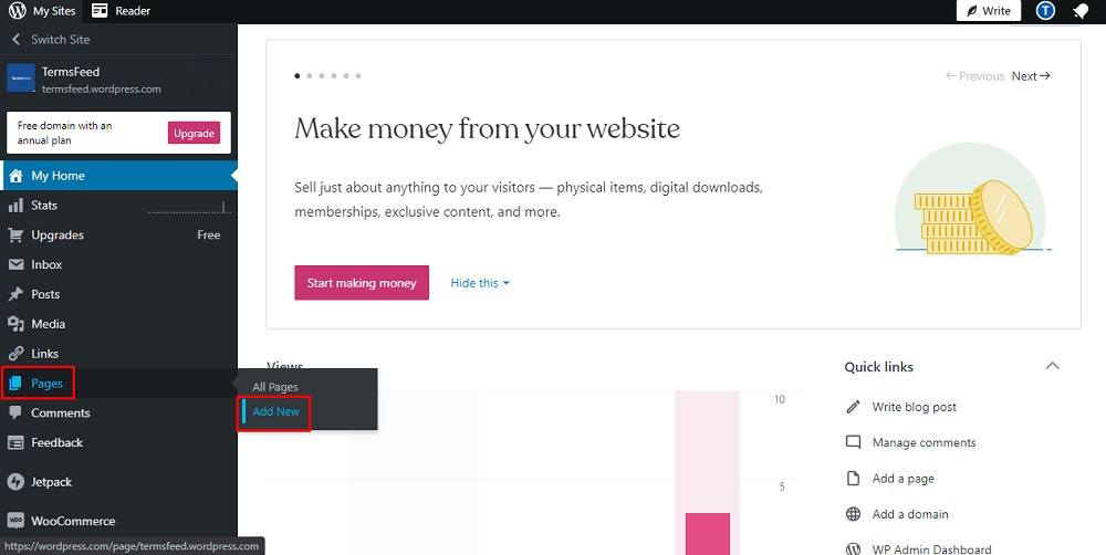How to Add Terms and Conditions to Your WordPress Site - TermsFeed