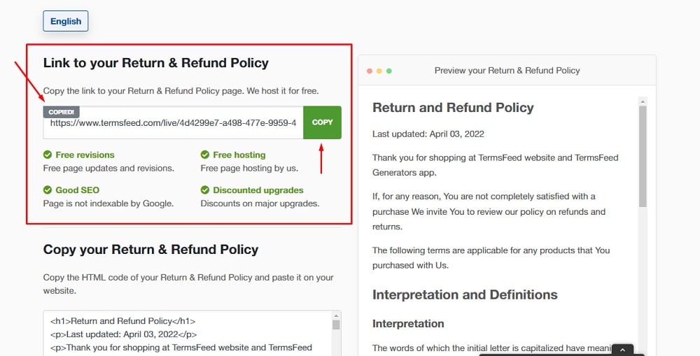 https://www.termsfeed.com/public/uploads/2022/04/termsfeed-generator-app-return-refund-download-page-hosted-link-copy-section-highlighted.jpg