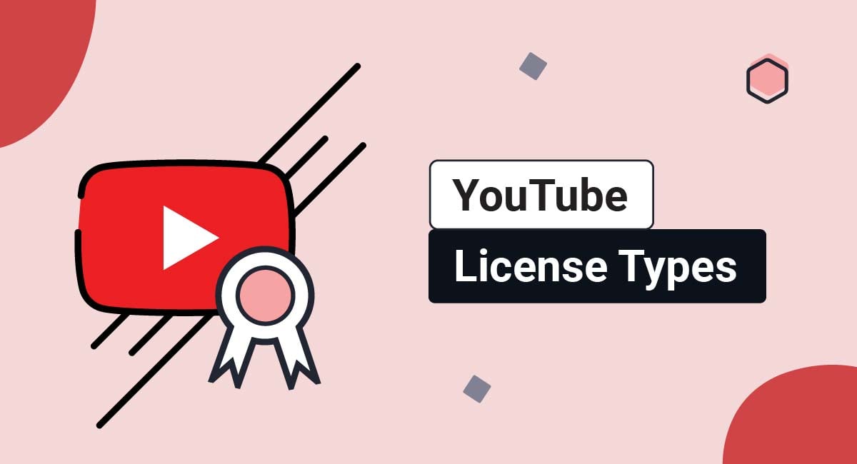 YouTube License Types