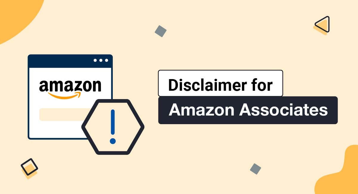 Disclaimer for Amazon Associates