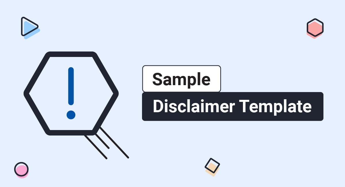 Image for: Sample Disclaimer Template