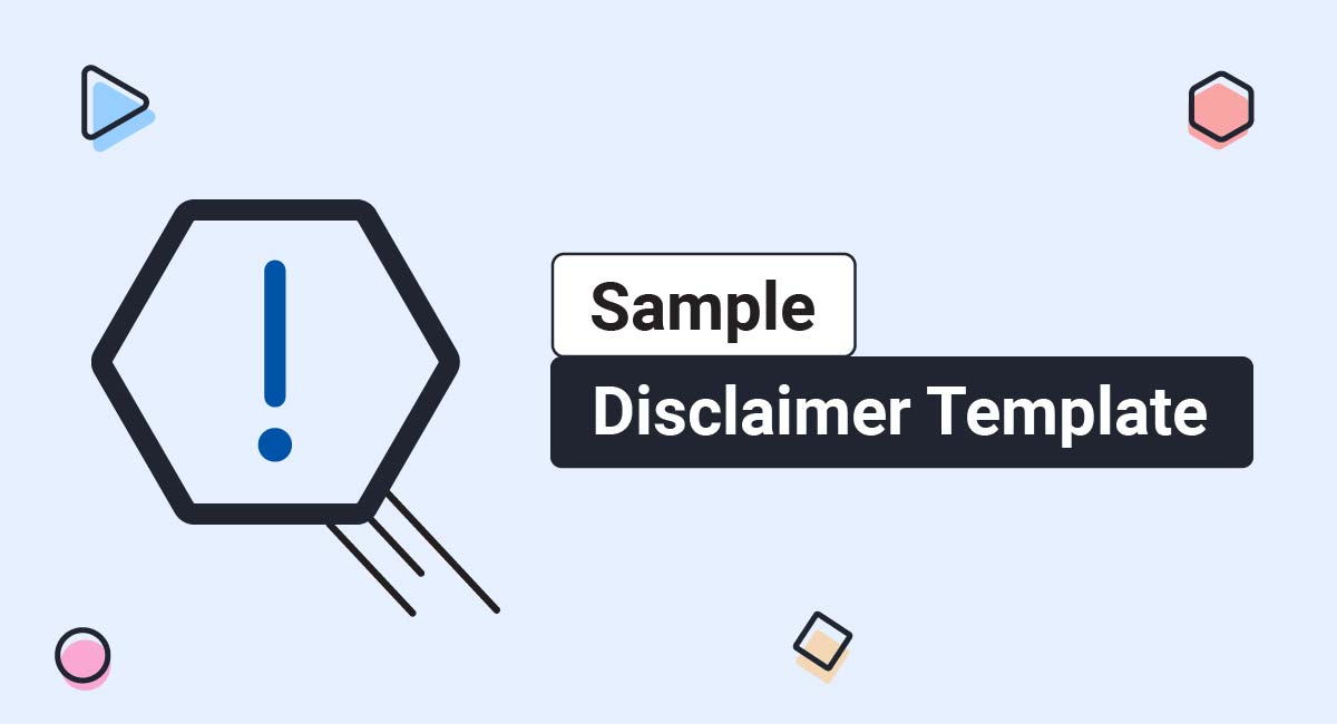 Disclaimer Template