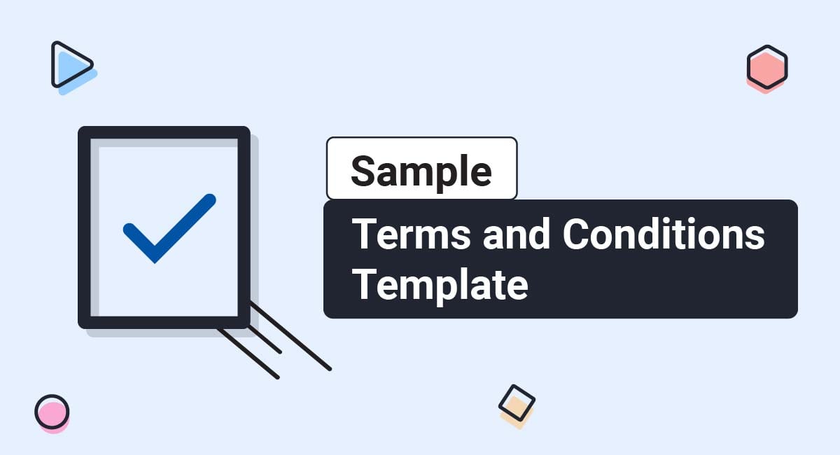 Terms And Conditions Template Termsfeed