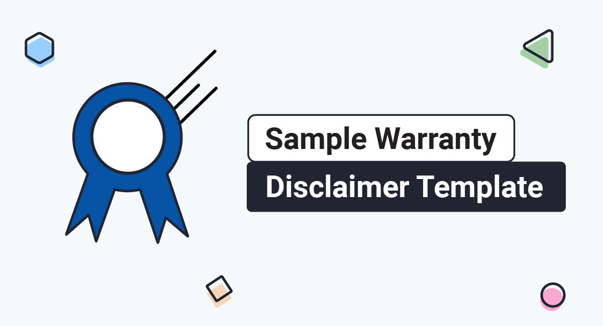 Image for: Sample Warranty Disclaimer Template